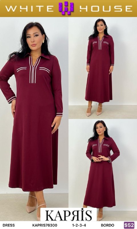 Платье KAPRIS KAPRIS76300 — женская турецкая коллекция ALSHARM, ракурс 1