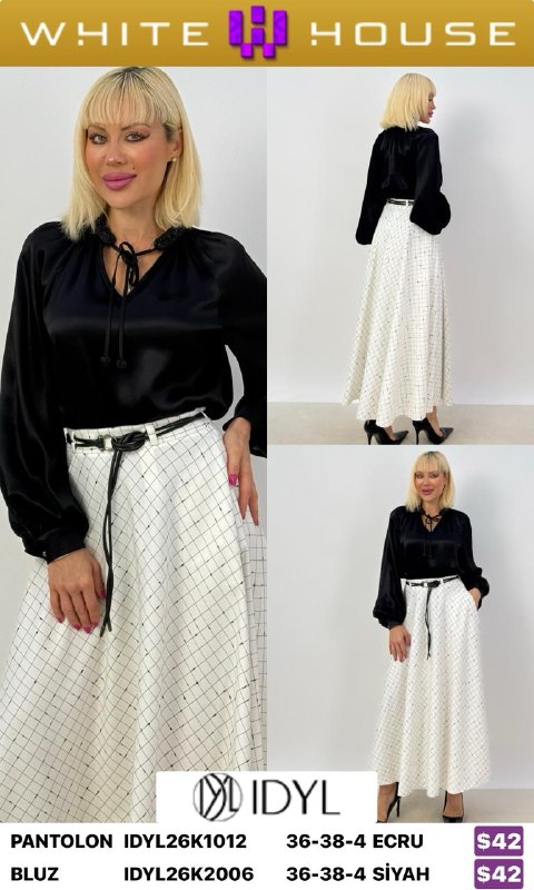 Платье PANTOLONIDYL PANTOLONIDYL26K1012 — женская турецкая коллекция ALSHARM, ракурс 3