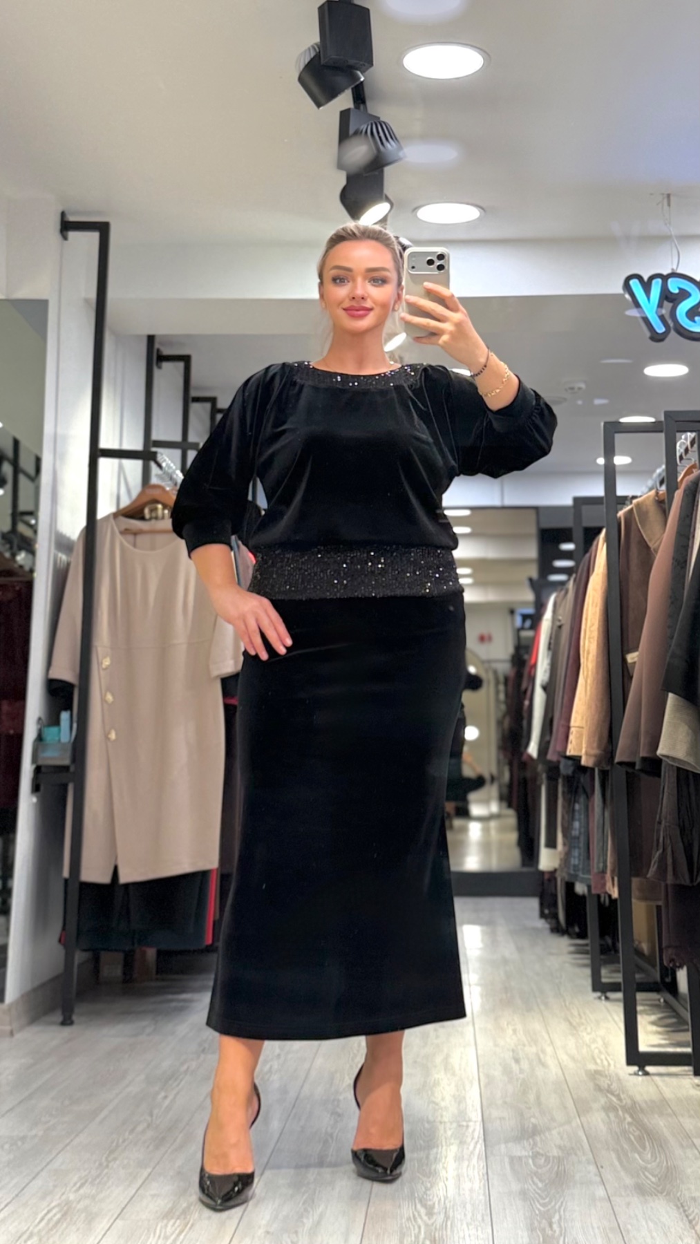 Костюм TESSY 8652 — женская турецкая коллекция ALSHARM, ракурс 3