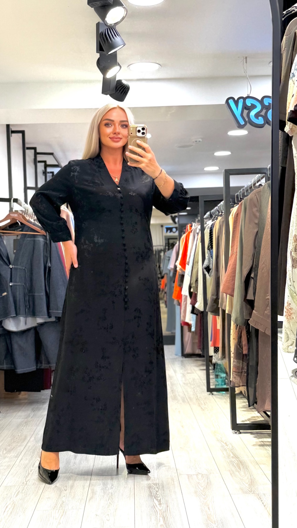 Платье TESSY 7333 — женская турецкая коллекция ALSHARM, ракурс 2