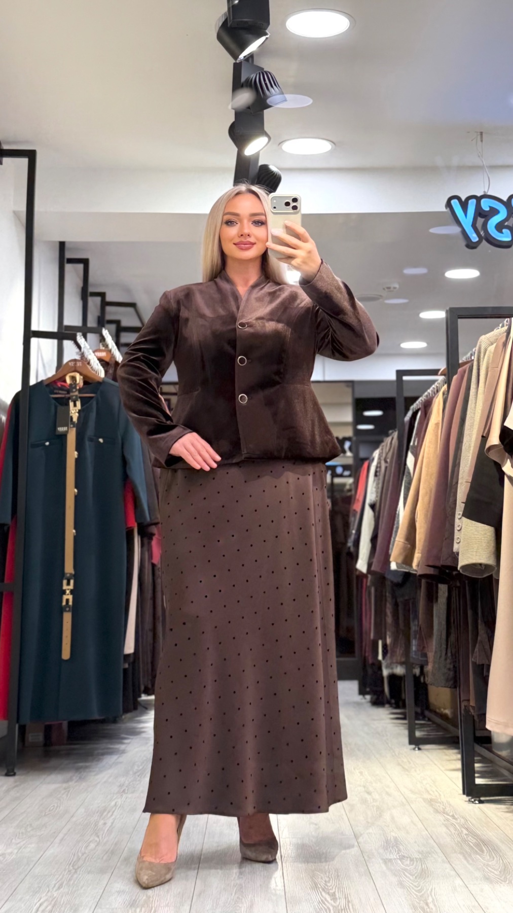 Костюм TESSY 8823 — женская турецкая коллекция ALSHARM, ракурс 3