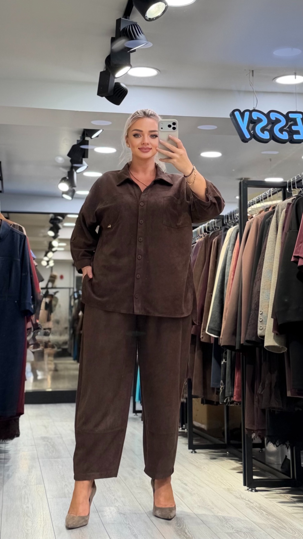 Костюм TESSY 8822 — женская турецкая коллекция ALSHARM, ракурс 2