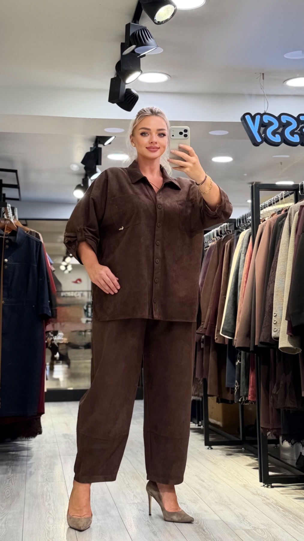 Костюм TESSY 8822 — женская турецкая коллекция ALSHARM, ракурс 3