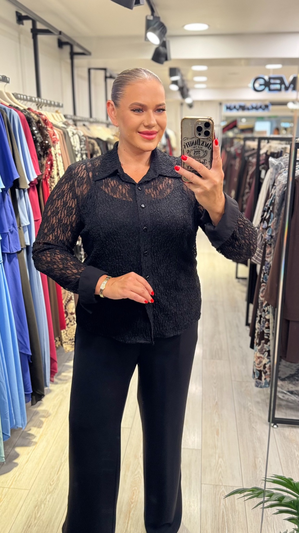 Блузка — женская турецкая коллекция ALSHARM, ракурс 1