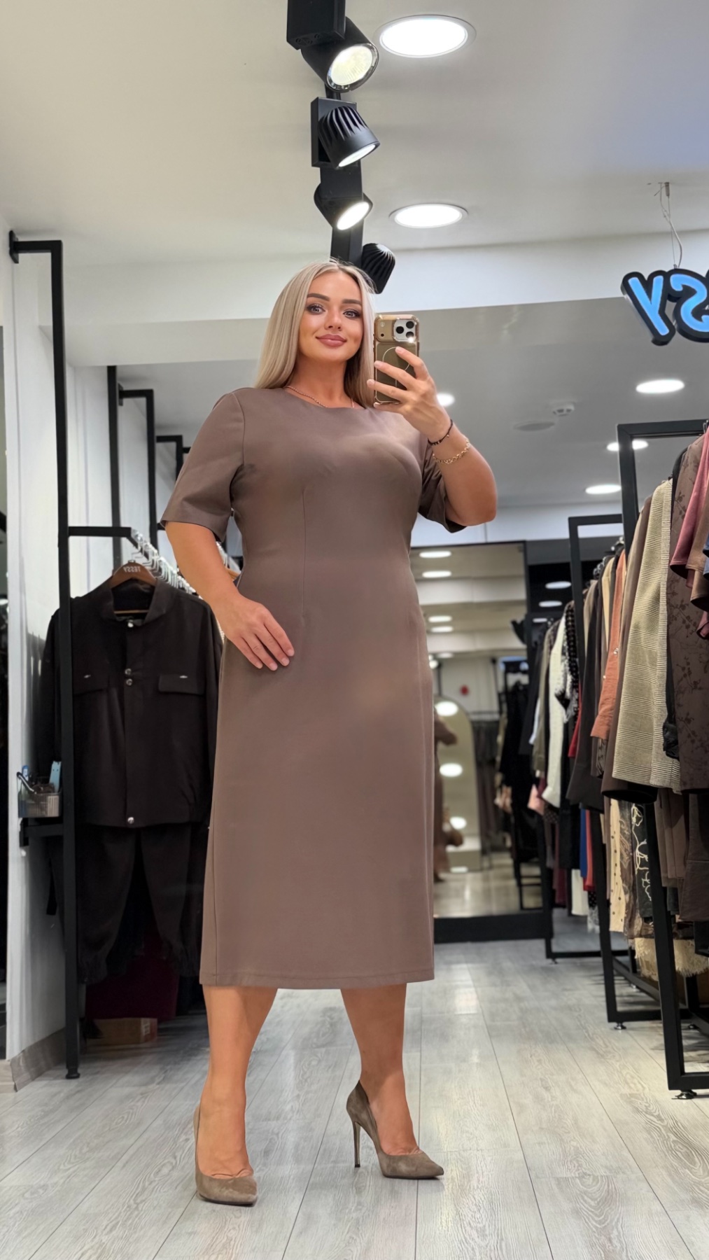 Костюм TESSY 8819 — женская турецкая коллекция ALSHARM, ракурс 2