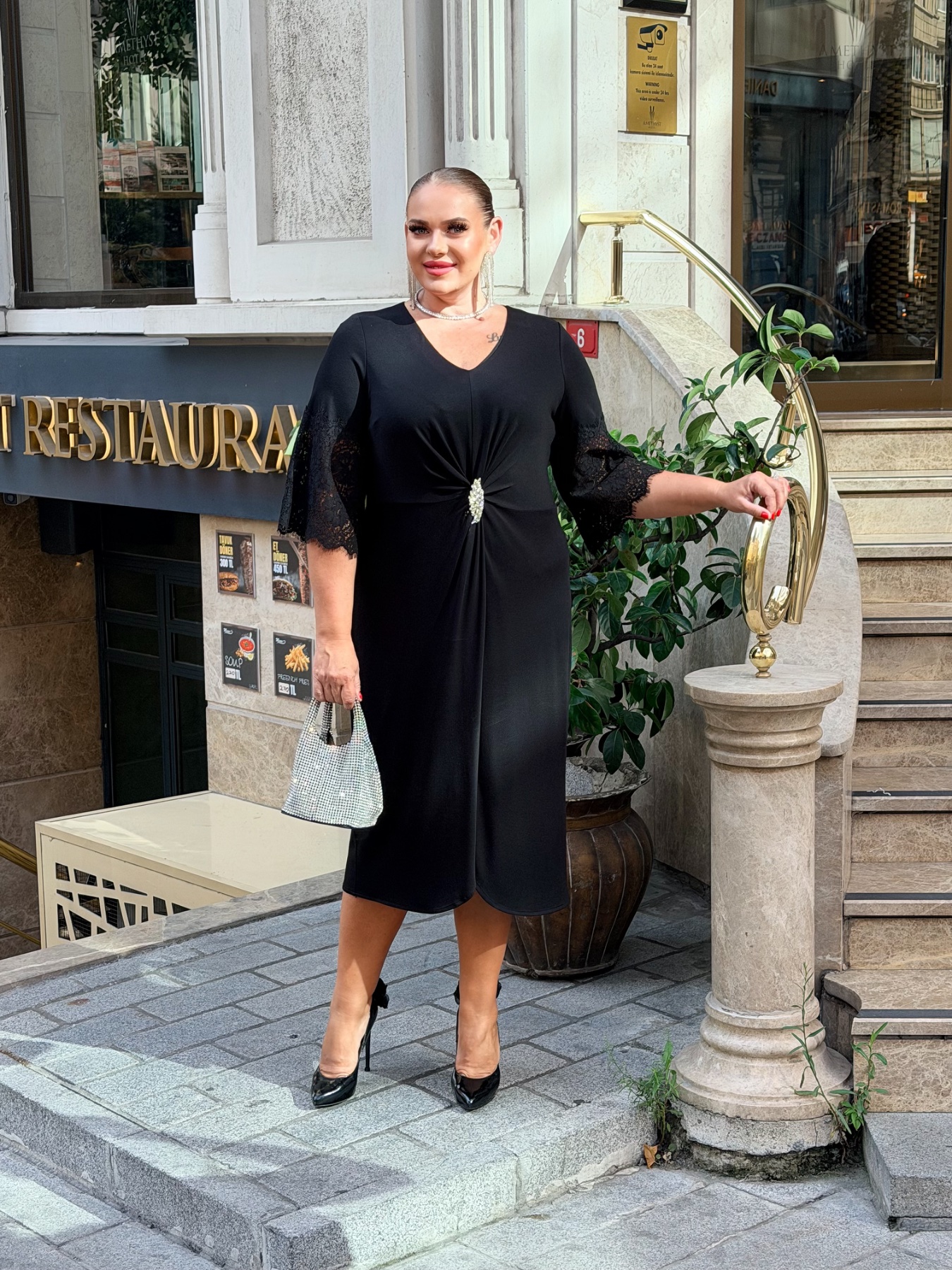 Элегантное изделие GEMKO 1337 — женская турецкая коллекция ALSHARM, ракурс 4
